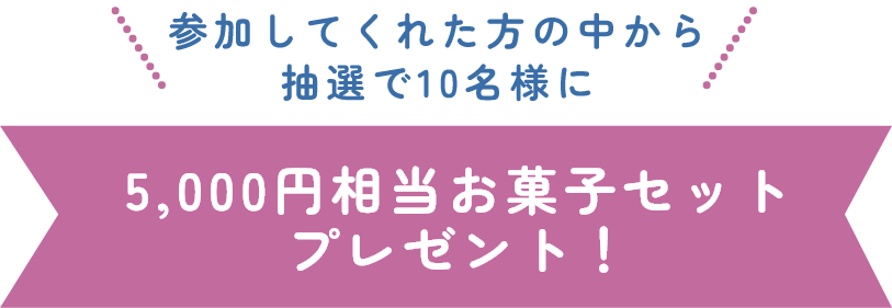ポイントプレゼント