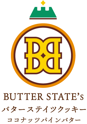 バターステイツクッキー キャラメルナッツロゴ